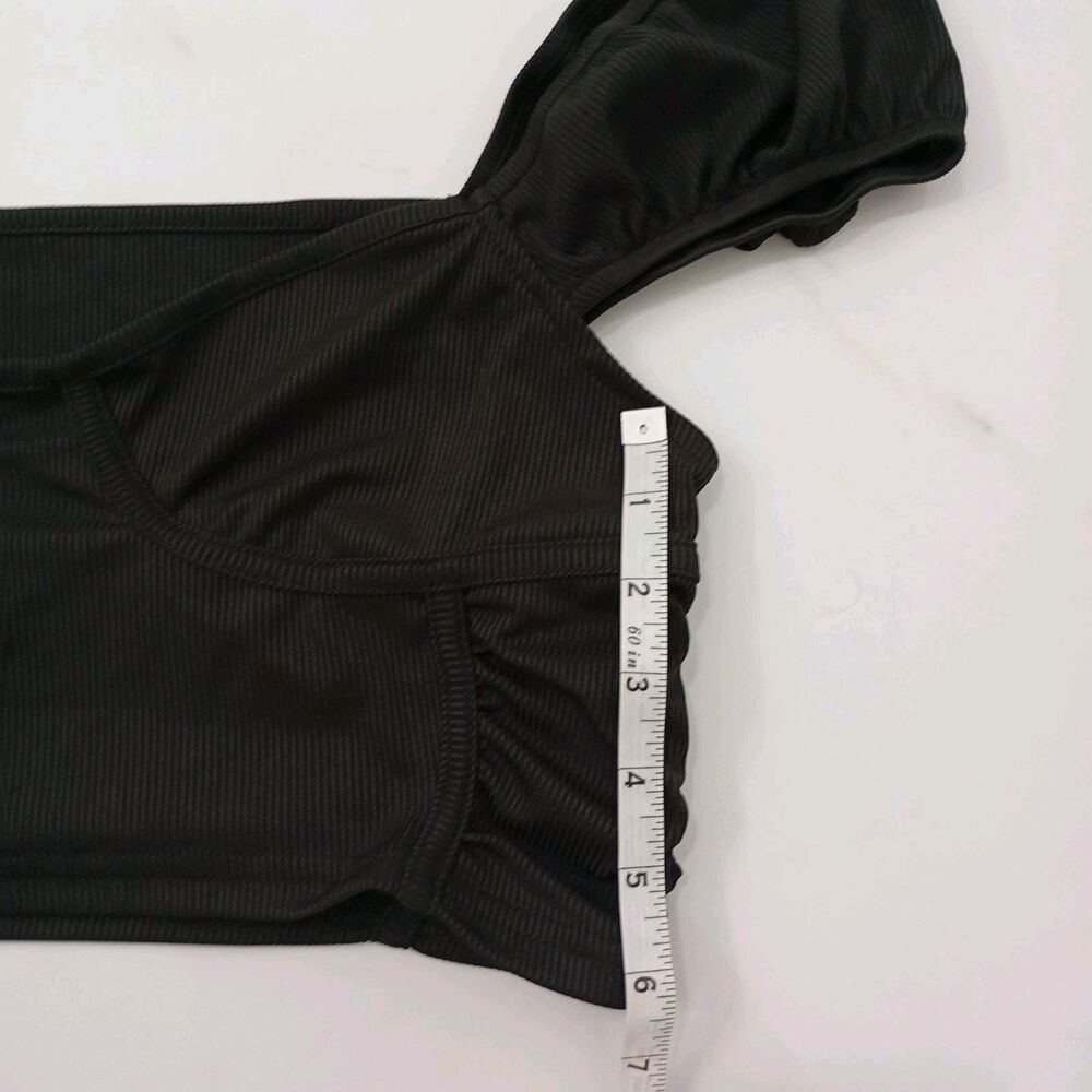 Crop Top  Size M Women's Black - Picture 8 of 12